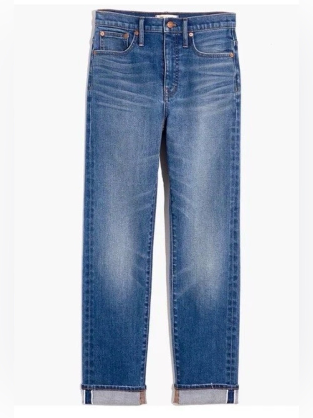 MADEWELL JAPANESE SELVEDGE CLASSIC STRAIGHT LEG JEAN STYLE MB427 SIZE 32P